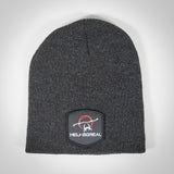 Tuque grise sans rebord